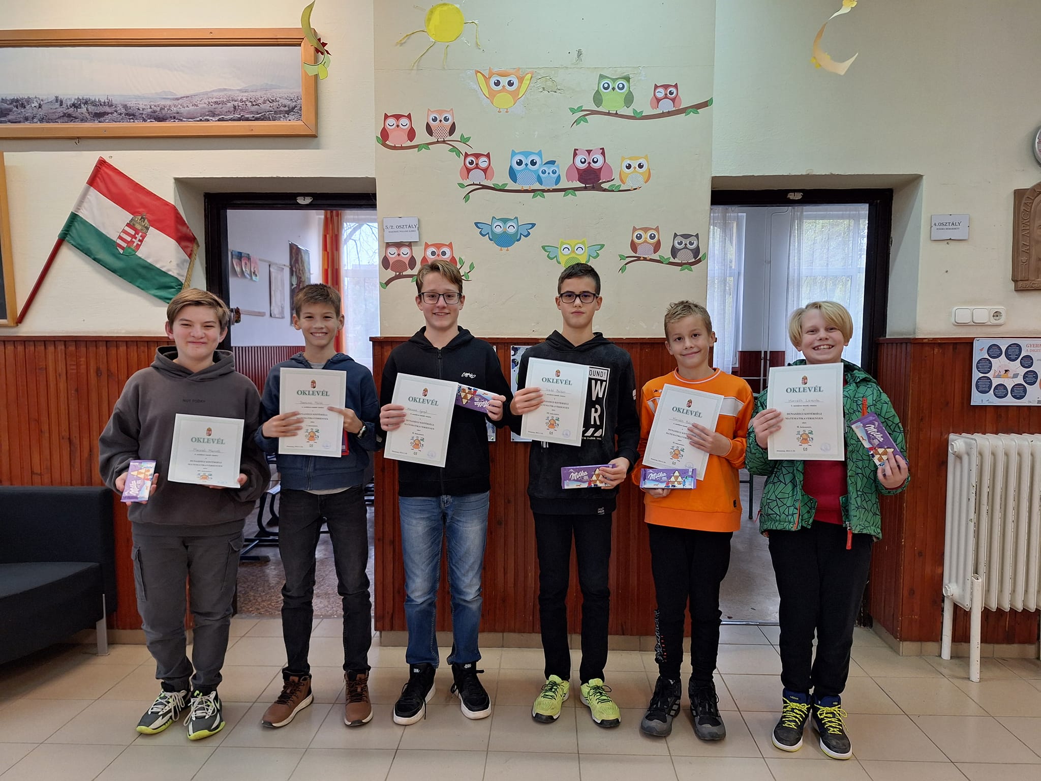Kistérségi Matematika Verseny Dunaszegen